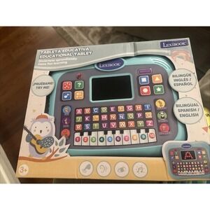 Lexibook Listen and Learn Talking Discovery Tablet Bilingual Spanish English New
